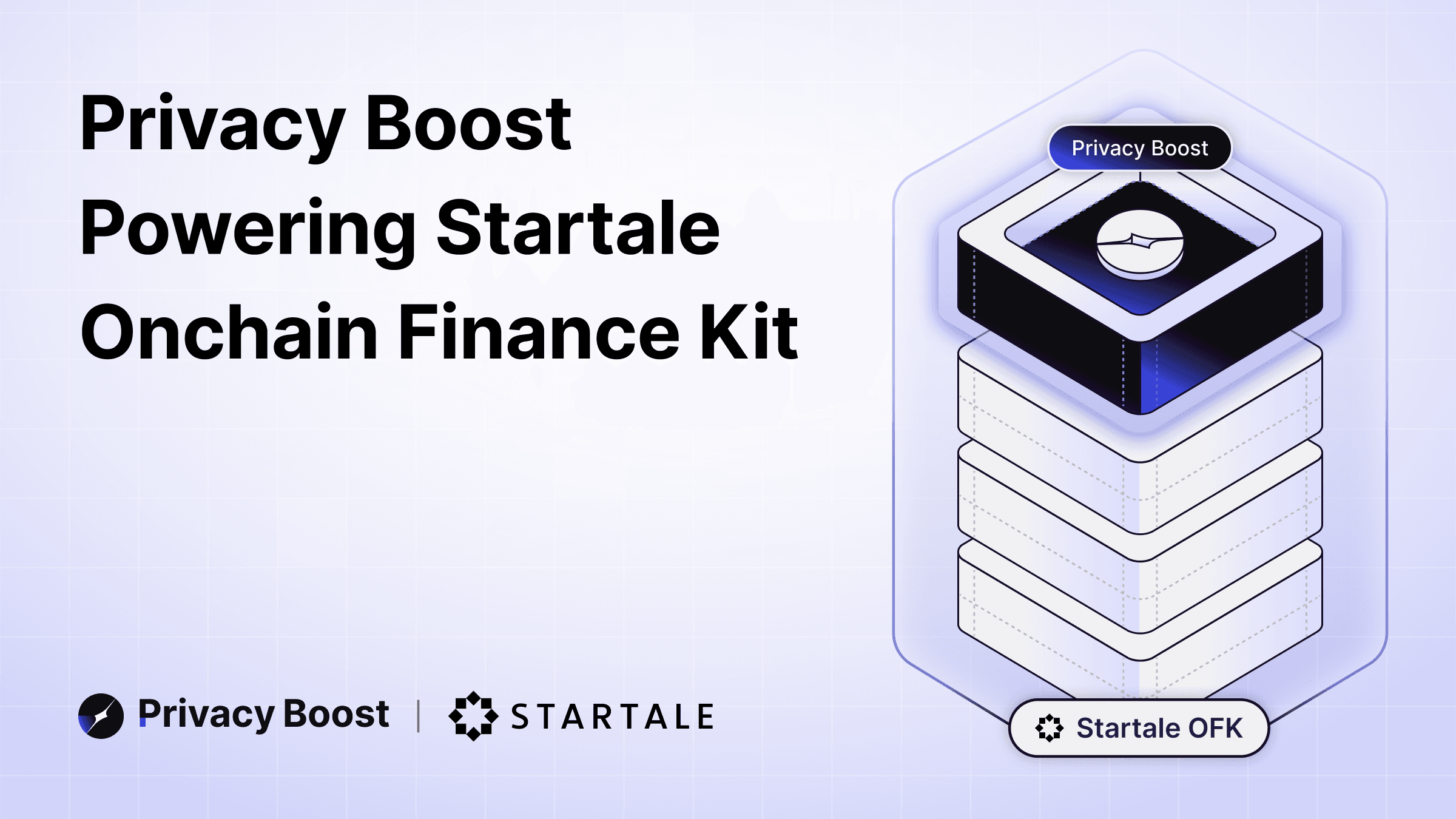 Privacy Boost Powers the Privacy Infrastructure Kit in Startale OFK